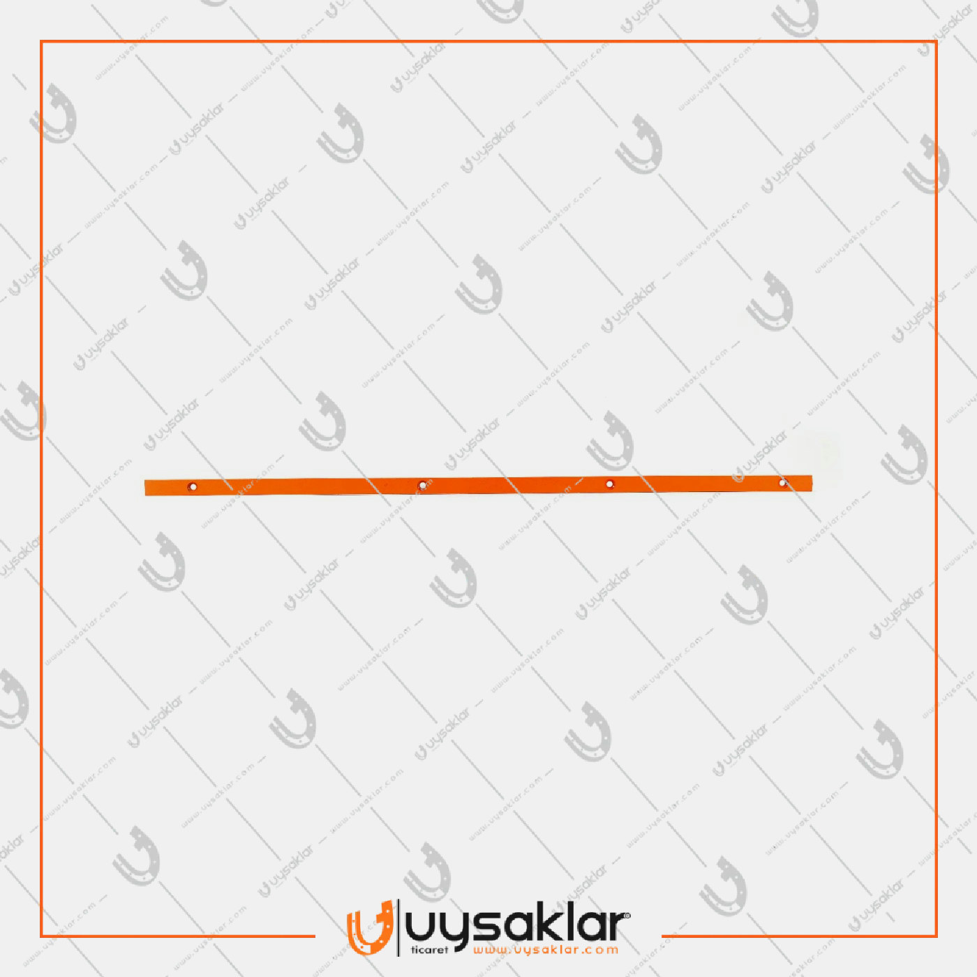Balya Makinası Piston Dar Lama Uzun (4 Delik) 25 x 7 x 1035 mm