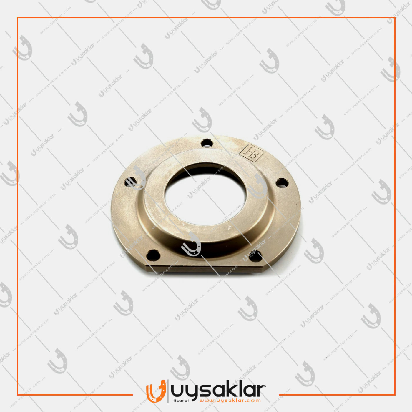 Balya Makinası Piston Kolu Rulman Kapağı (Büyük Delik)